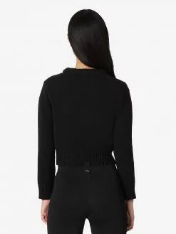 Marc Jacobs The Shrunken Sweater intarsia logo jumper