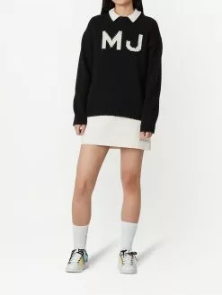 Marc Jacobs The Big Sweater intarsia logo jumper