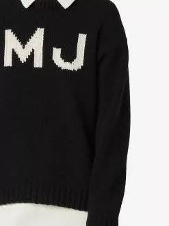 Marc Jacobs The Big Sweater intarsia logo jumper