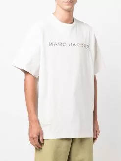 Marc Jacobs embroidered-logo cotton T-shirt
