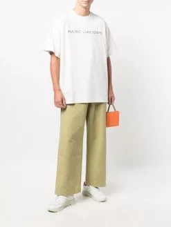 Marc Jacobs embroidered-logo cotton T-shirt