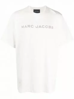 Marc Jacobs embroidered-logo cotton T-shirt