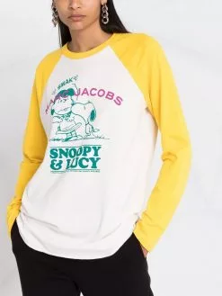 Marc Jacobs x Peanuts I Fall In Love baseball T-shirt