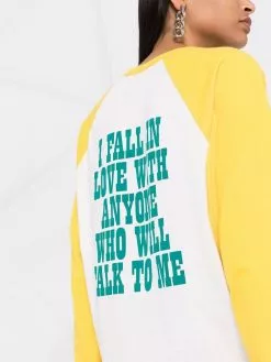 Marc Jacobs x Peanuts I Fall In Love baseball T-shirt