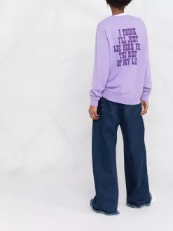 Marc Jacobs x Peanuts Rest of My Life crew neck sweatshirt