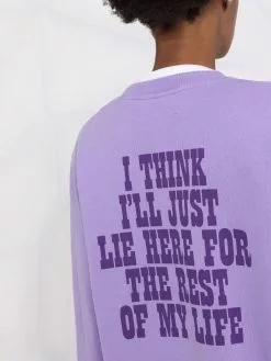 Marc Jacobs x Peanuts Rest of My Life crew neck sweatshirt