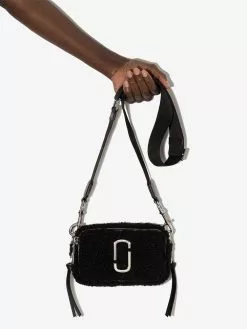 Marc Jacobs The Snapshot shearling crossbody bag
