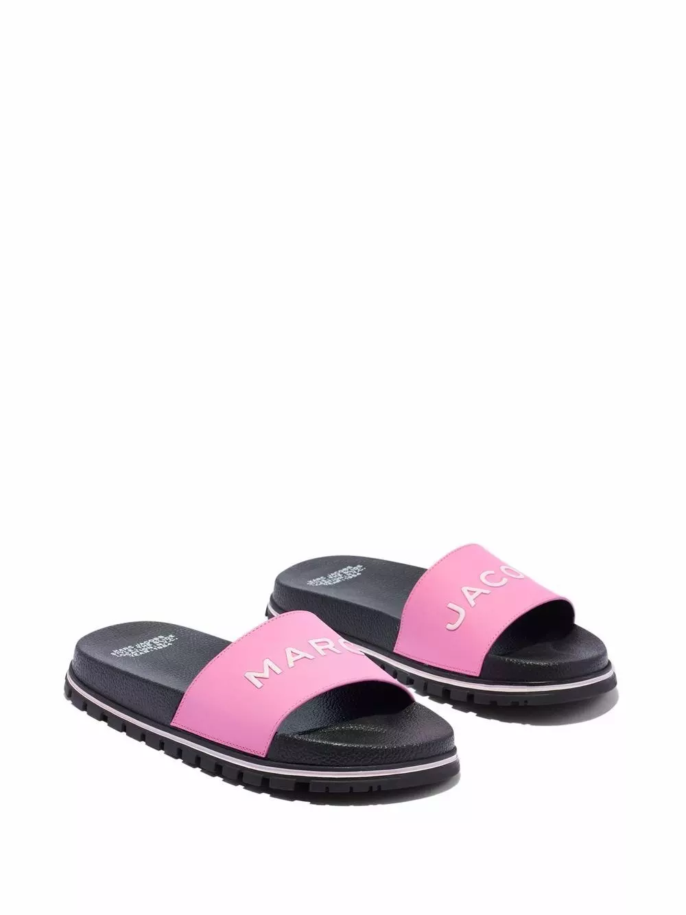 Marc Jacobs Logo embossed slides 4 Marc Jacobs logo-embossed slides
