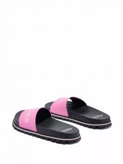 Marc Jacobs Logo embossed slides 8 Marc Jacobs logo-embossed slides