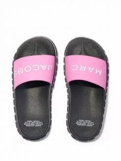 Marc Jacobs Logo embossed slides 9 Marc Jacobs logo-embossed slides
