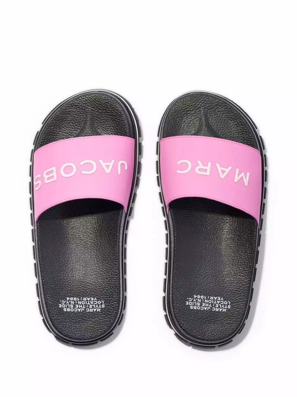 Marc Jacobs Logo embossed slides 6 Marc Jacobs logo-embossed slides