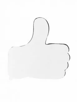 Marc Jacobs thumbs up patch