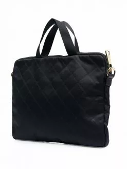 Marc Jacobs quilted logo-letter tote bag