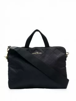 Marc Jacobs quilted logo-letter tote bag