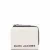 Marc Jacobs mini The Bold Colorblocked Compact Zip logo-debossed wallet