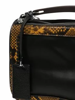 Marc Jacobs The Softbox snake-print bag