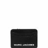 Marc Jacobs logo-print leather cardholder