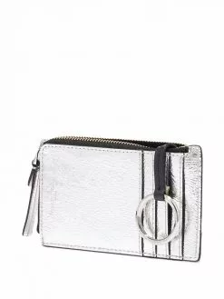 Marc Jacobs The Metallic Bold small top zip wallet