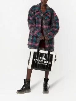 Marc Jacobs The Crinkle shearling large tote