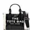 Marc Jacobs The Crinkle shearling small tote