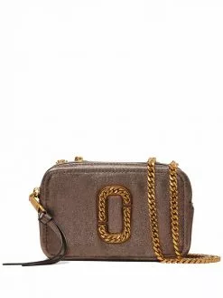 Marc Jacobs The Glam Shot metallic 17 crossbody bag