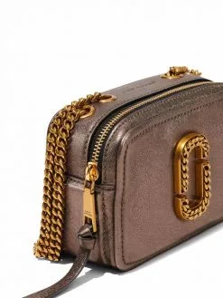 Marc Jacobs The Glam Shot metallic 17 crossbody bag
