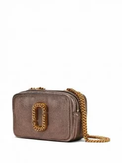 Marc Jacobs The Glam Shot metallic 17 crossbody bag