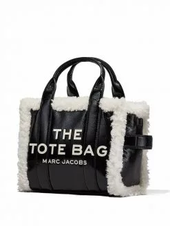 Marc Jacobs The Crinkle shearling mini tote