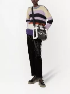 Marc Jacobs The Crinkle shearling mini tote