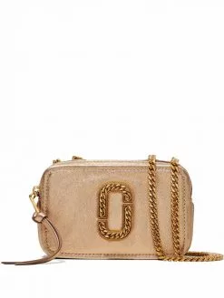 Marc Jacobs The Glam Shot metallic 17 shoulder bag