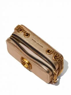 Marc Jacobs The Glam Shot metallic 17 shoulder bag