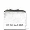 Marc Jacobs The Metallic bold mini compact wallet