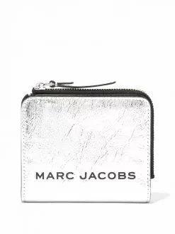 Marc Jacobs The Metallic bold mini compact wallet