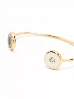 Marc Jacobs enamelled-logo bangle