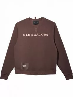 Marc Jacobs long-sleeved logo-embroidered sweatshirt