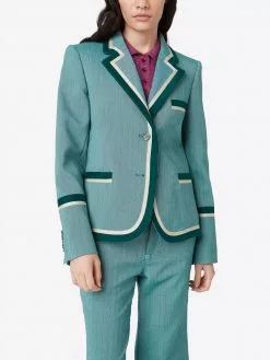 Marc Jacobs The Tipped pinstripe blazer