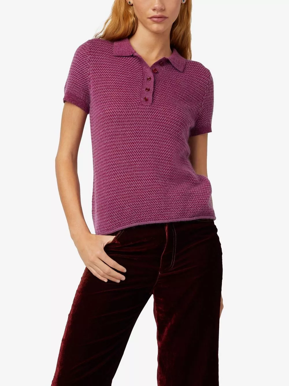 Marc Jacobs Short sleeve knitted polo shirt 5 Marc Jacobs short-sleeve knitted polo shirt