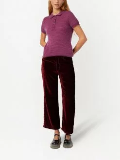 Marc Jacobs short-sleeve knitted polo shirt