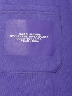 Marc Jacobs embroidered logo ankle-length trousers