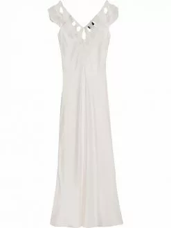 Marc Jacobs The Embroidered Keyhole slip dress