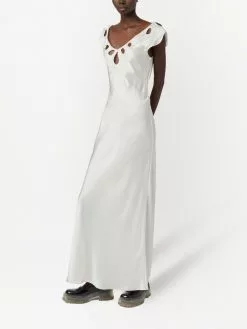 Marc Jacobs The Embroidered Keyhole slip dress