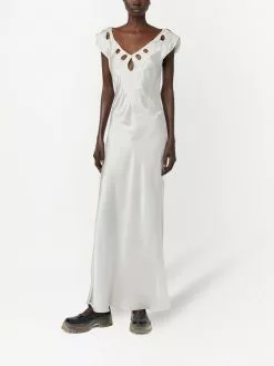 Marc Jacobs The Embroidered Keyhole slip dress