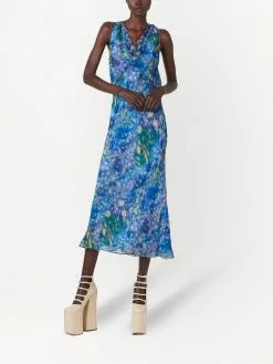Marc Jacobs x Loren Erdrich The Halter Cowl dress
