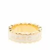 Marc Jacobs The Medallion scalloped ring