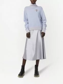 Marc Jacobs embroidered-motif roll-neck jumper