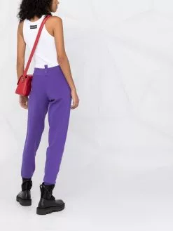 Marc Jacobs The Knit branded tapered-leg track pants