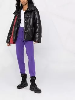 Marc Jacobs The Knit branded tapered-leg track pants