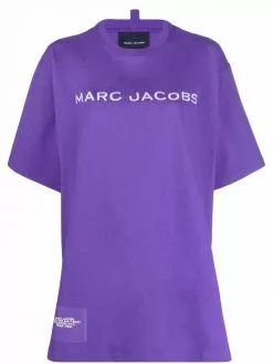 Marc Jacobs The Big logo-embroidered short-sleeve T-shirt