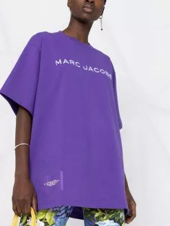 Marc Jacobs The Big logo-embroidered short-sleeve T-shirt