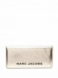 Marc Jacobs Open Face metallic wallet